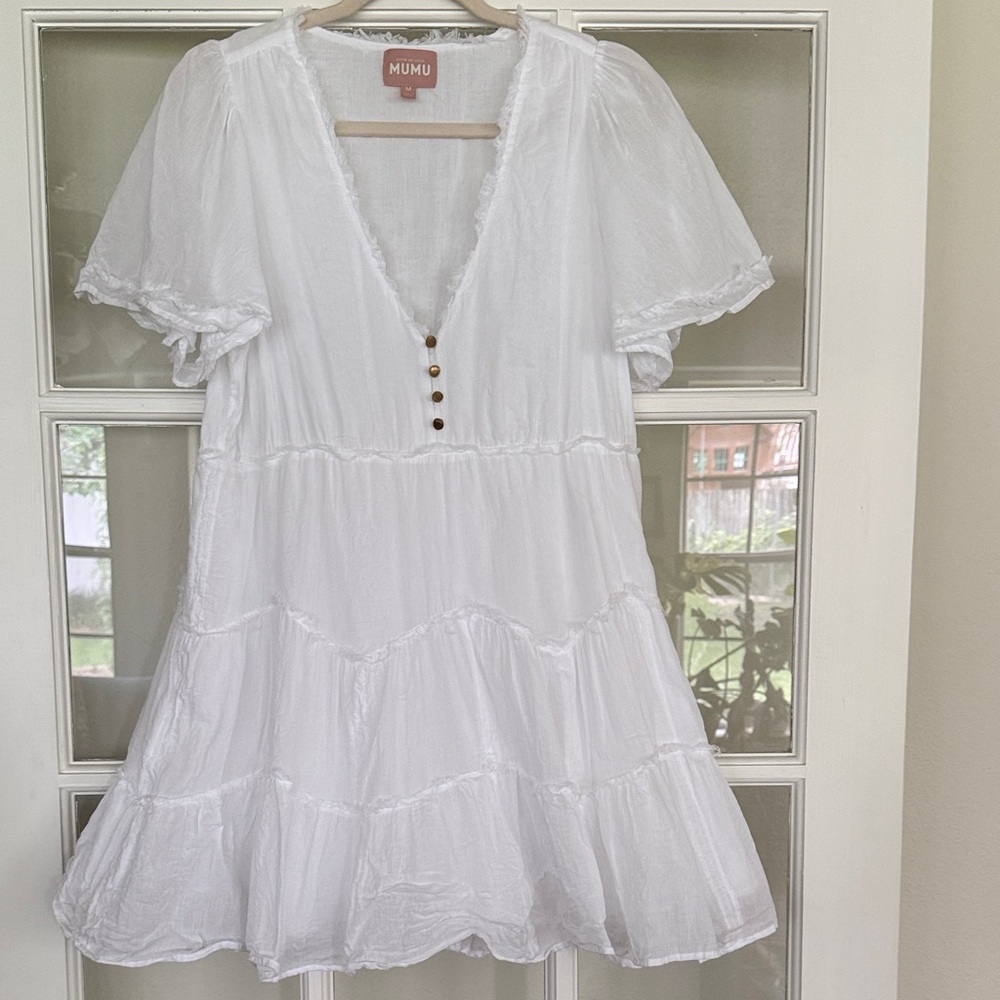 Show Me Your Mumu White Dress